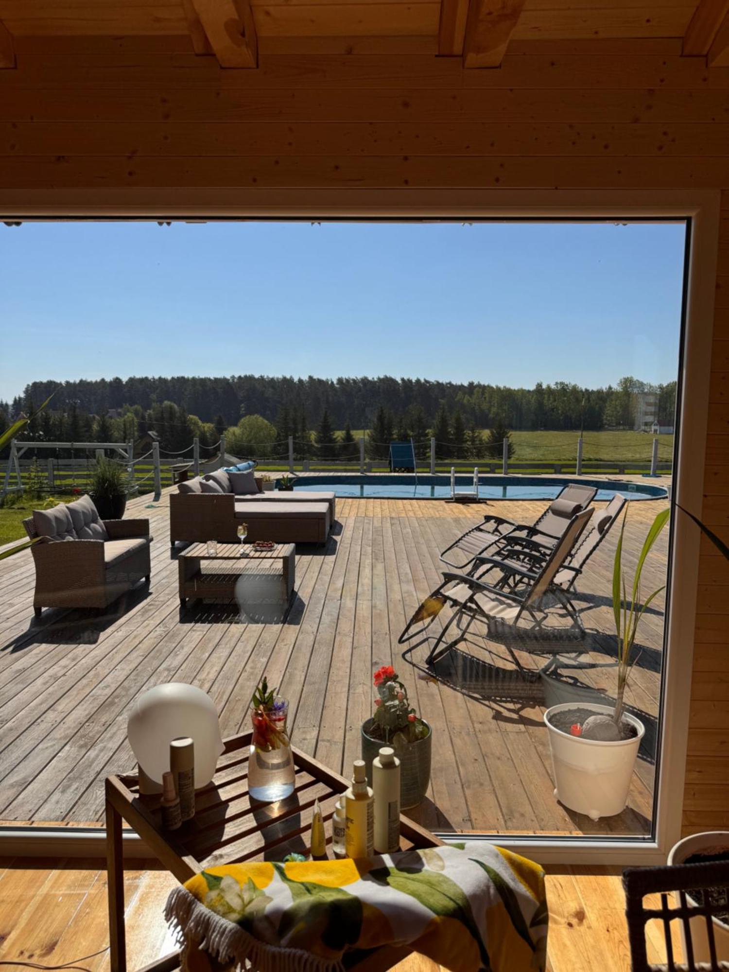 Gizycko-Przerwanki Domki Widok Na Mazury Екстер'єр фото